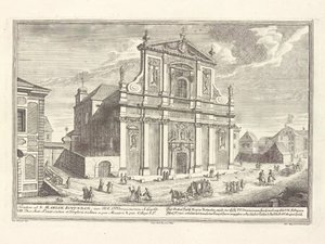 Kleine Dominikanerkirche von Salomon Kleiner
