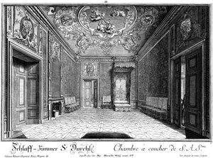Schlafzimmer des Prinzen Eugen