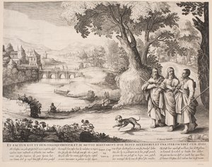 Pilger nach Emmaus von Salomon Savery