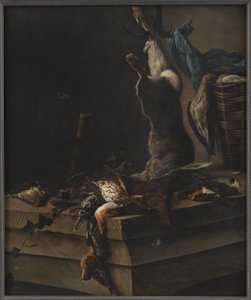Stillleben mit totem Wild von Salomon van Ruysdael