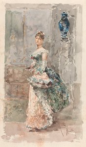 Dame in formeller Kleidung