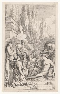 Der Genius von Salvator Rosa von Salvator Rosa