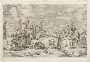 Tod des Atilius Regulus von Salvator Rosa