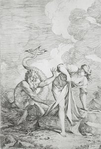 Glaucus und Scylla von Salvator Rosa