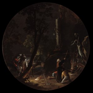 Szenen der Hexerei: Nacht, ca. 1645-49 von Salvator Rosa