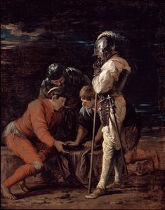 Glücksspielende Soldaten von Salvator Rosa