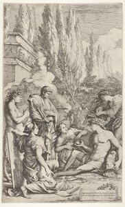 Das Genie von Salvator Rosa, ca. 1662 von Salvator Rosa