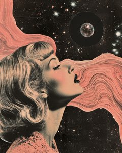 Kosmische Frau Traum von Samantha Hearn