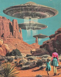 Wüsten UFO-Begegnung