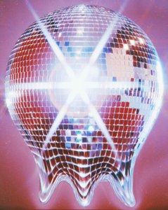 Schmelzende Discokugel
