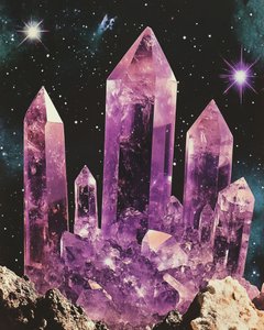 Mystische Amethystgalaxie