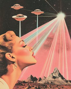 Retro Weltraum Glamour von Samantha Hearn