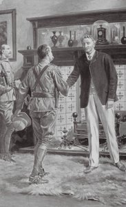 Treffen von Franzosen und Rhodes in Kimberley