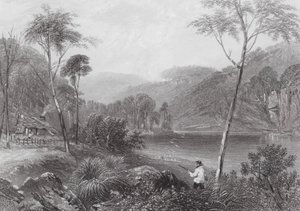 Australien: Fairlight Glen, am Warragamba von Samuel (after) Prout