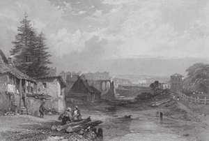 Australien: Der alte Tank Stream, Sydney von Samuel (after) Prout