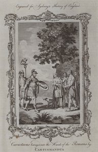 Caractacus wird von Cartismandua an die Römer verraten von Samuel (after) Wale