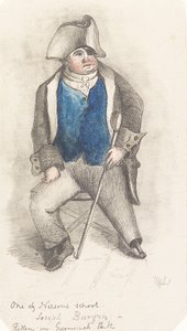 Porträt von Joseph Burgin, ca. 1844 von Samuel (attr.to) Lane