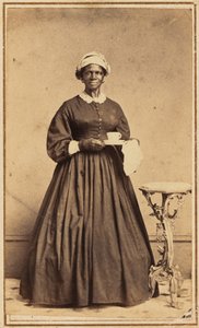 Porträt einer Frau, 1864-1865 (Foto) von Samuel A. Thomas