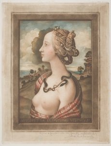 Simonetta Vespucci, ca. 1900 von Samuel Arlent Edwards