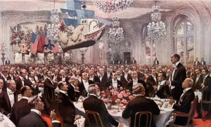 Das Pilgerbankett im Savoy