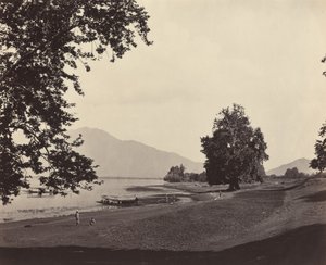 Szene in Kaschmir von Samuel Bourne