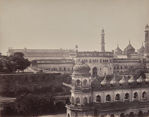 Lucknow. Die Große Emambara und Moschee von Samuel Bourne
