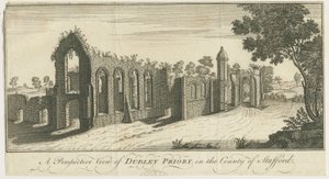 Dudley Priory: Gravur