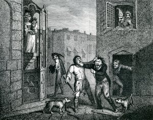 Die Hüte der blinden Bettler 