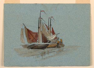 Segelboote der Fischer