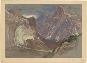 Half Dome und Royal Arches, Yosemite, vom Glacier Point