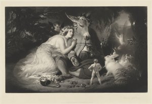 Ein Sommernachtstraum von Samuel Cousins after Sir Edwin Landseer