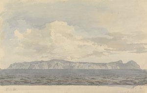 Fernsicht auf eine Insel