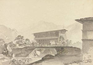 In der Nähe von Tassisudon [Tashicho Dzong]