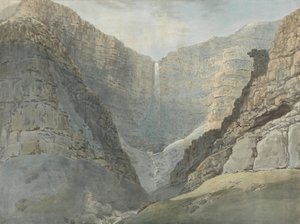 Felsenschlucht mit Wasserfall