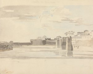 Das Osttor in Tanjore (S. Indien) von Samuel Davis