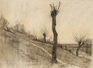 Spätwinterlandschaft, 1884
