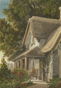 Die Lodge im Broomwell House, um 1824 von Samuel Jackson