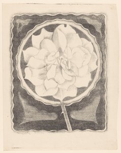 Rose (im Kreis, mit gewelltem Rand)