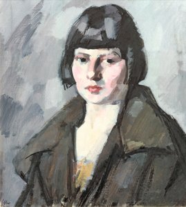 Kopf eines jungen Mädchens, um 1920