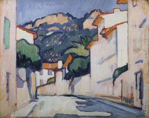 Straßenszene, Cassis, ca. 1913