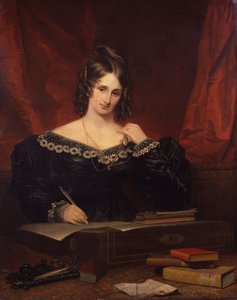 Mary Shelley, 1831 von Samuel John Stump