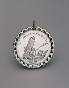 Stickmedaille, ca. 1850 von Samuel Kirk