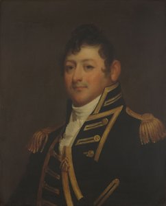 Kommodore Isaac Hull (1773-1843) (Kopie nach Gilbert Stuart) von Samuel Lovett Waldo