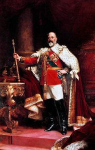 Porträt von Edward VII
