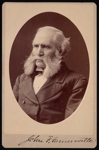 Porträt von John Franklin Farnsworth 1820-1897, vor 1897