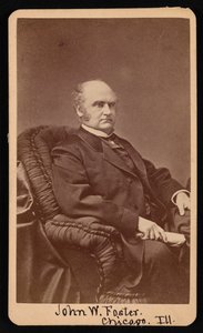 Porträt von John Wells Foster, 1815-1873, zwischen 1872 und 1873