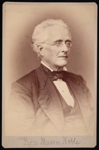 Porträt von Rev. Mason Noble 1809-1881, zwischen 1876 und 1880 von Samuel Montague Fassett