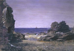 Hinterwege bei Tintagel, Cornwall von Samuel Palmer