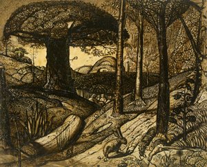 Früher Morgen, 1825 von Samuel Palmer
