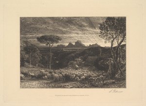 Das Öffnen des Faltens oder Früher Morgen, 1880